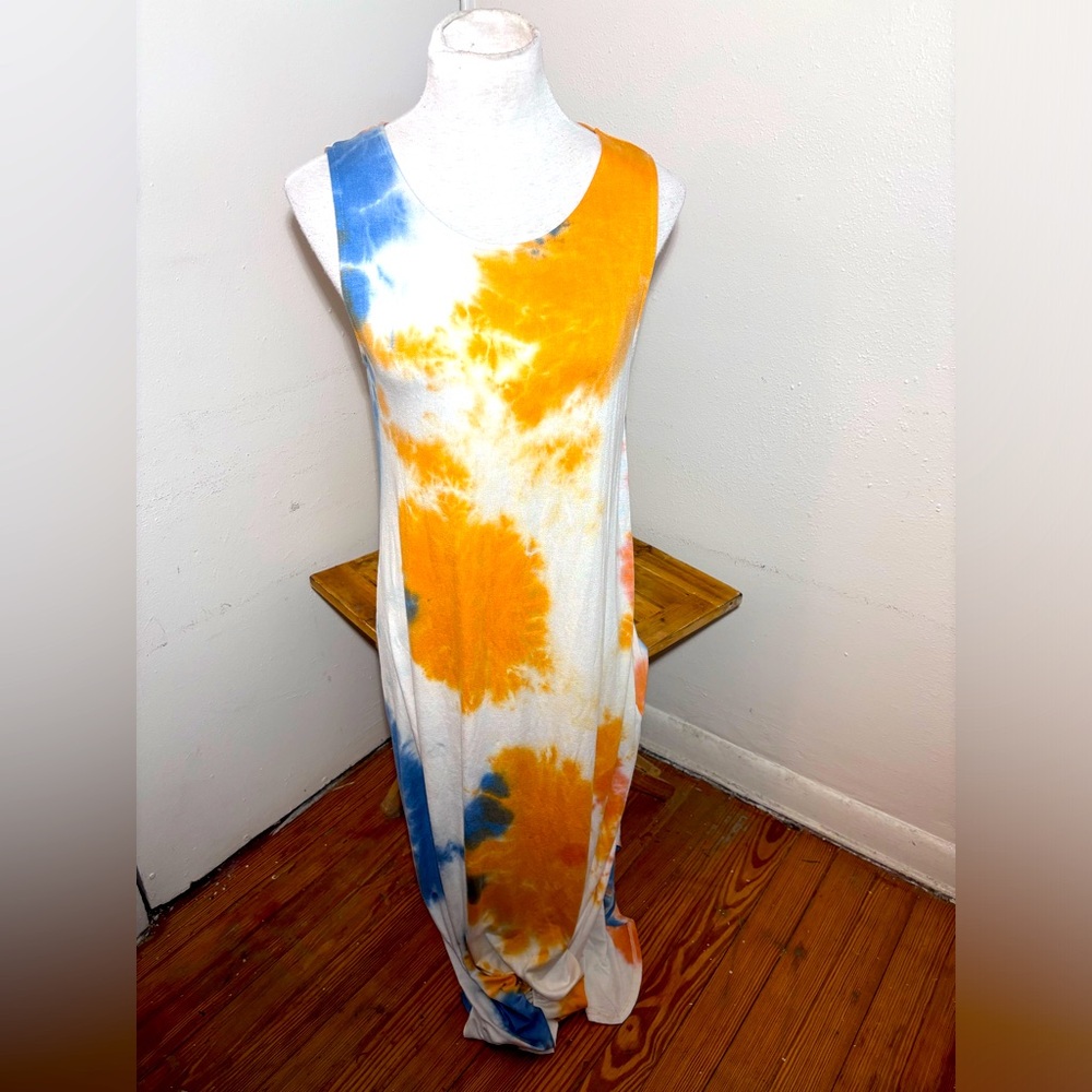Miley and Molly Tie Dye Maxi Dress